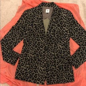 Cabi Leopard Print Blazer. New. Never worn